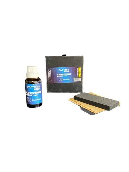 FACTOR 360 9H SERAMİK KORUCU ZİRCONİUM CERAMIC COAT 9H ürün görseli 1