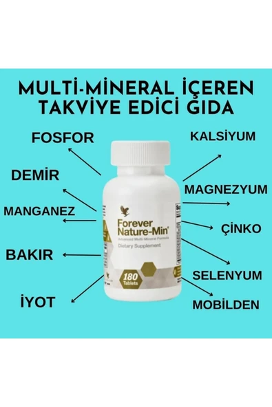 Forever Living Forever Nature-Min Multi Mineral İçeren Takviye Edici Gıda 1 Adet ürün görseli 1