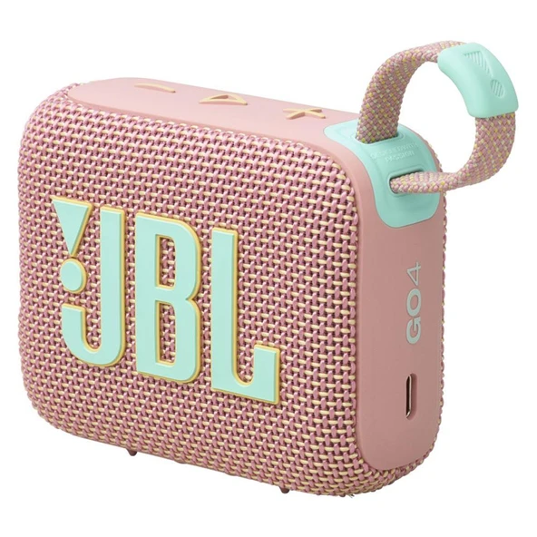 JBL Go4 Bluetooth Hoparlör Pembe IP67 ürün görseli 1