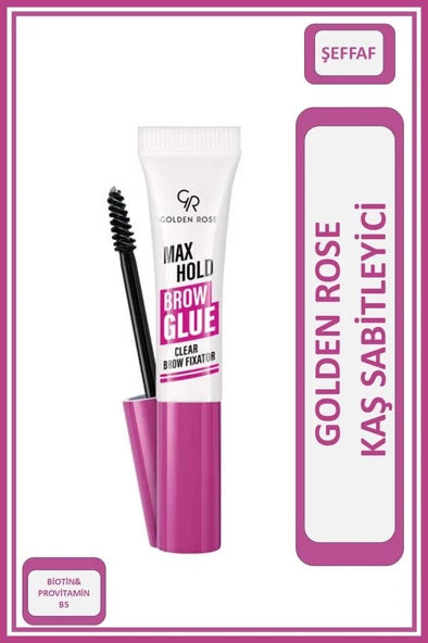 Golden Rose Max Hold Brow Glue Şeffaf Kaş Sabitleyici ürün görseli 1