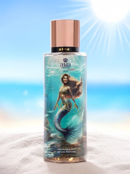 Alda Perfume Aqua Fresh -Meyveli Vücut Spreyi & Parfümü Unisex 250 ml ürün görseli 1