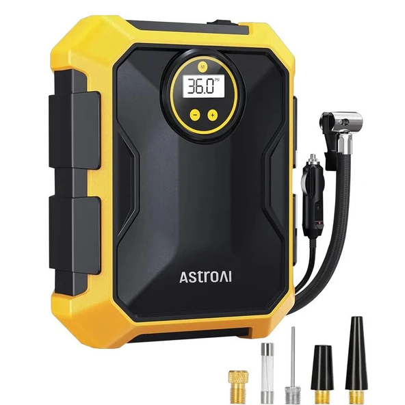 Astroai Otomatik Lastik Sisirme Pompasi Isikli 100PSI CZK-3674 ürün görseli 1