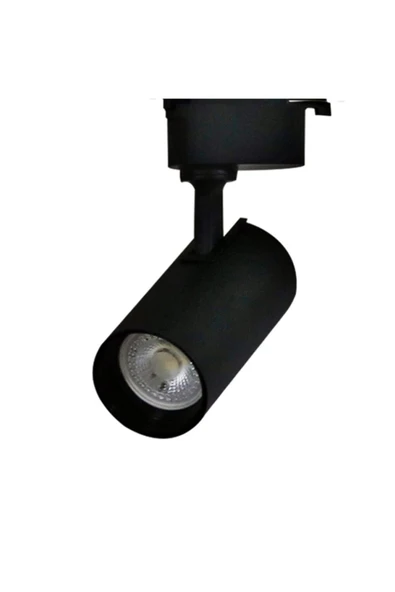 Coral Light Mini Ray Spot Sylvania Gu-10 Led Ampullü Spot Lamba 6500k Siyah Kasa Beyaz Işık ürün görseli 1