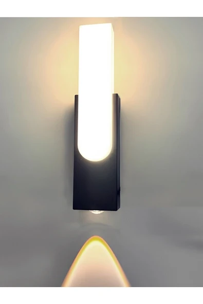Ucuz Geldi Dekoratif Led Aplik Çift Yönlü Işık 10 W Led Aydınlatma Cata Hawai 3200K Gün Işığı İç ve Dış Mekan ürün görseli 1