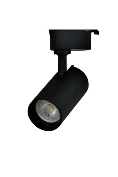 Coral Light Mini Ray Spot Sylvania Gu-10 Led Ampullü Spot Lamba 3000k Siyah Kasa Sarı Işık ürün görseli 1