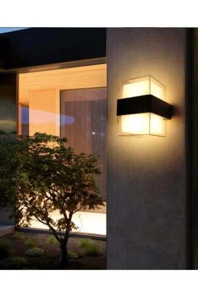 Ucuz Geldi Prizma Led Aplik 12 Watt Gün Işığı 3200k Iç Mekan Ve Dış Mekan Cata Bora Led Aplik Ip54 ürün görseli 1
