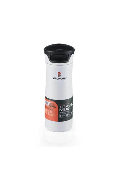 Travel Mug Termos Bardak 0,47lt-beyaz - Resim 2