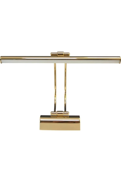 Ucuz Geldi Ayna Üstü Led Banyo Aplik Tablo Resim Çerçeve 6w Gün Işığı 35 Cm Flüt Elektrikli Gold Banyo Apliği ürün görseli 1