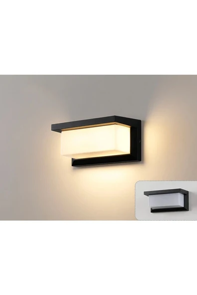 Ucuz Geldi Bahçe Aydınlatması Led Işık 12w Gün Işığı 3000k Zita Ultra Şapkalı Bahçe Duvar Aplik Su Geçirmez ürün görseli 1