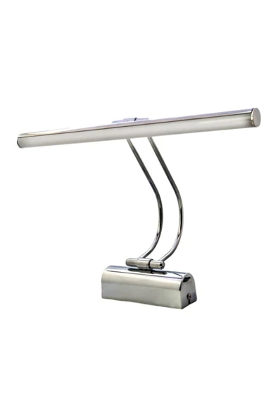 Ucuz Geldi Ayna Üstü Led Banyo Aplik Tablo Resim Çerçeve 6w Gün Işığı 35 Cm Flüt Elektrikli Krom Banyo Apliği ürün görseli 1