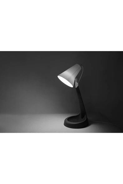 Ucuz Geldi Ders Çalışma Masası Lambası Zita Kuzey Antrasit Hareketli Başlık Çocuk Masa Lambası Ve Led Ampul ürün görseli 1
