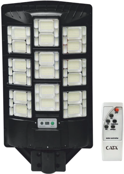 900W Kumandalı Sensörlü Solar LED Projektör IP65 Su Geçirmez Cata Güneş Enerji Dış Mekan Aydınlatma ürün görseli 1