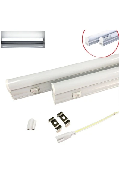 Ucuz Geldi Mutfak Tezgah Altı Aydınlatma Led Bant Armatür 10w 57,5 Cm Beyaz Işık 220v Mutfak Led Tezgah Işığı ürün görseli 1