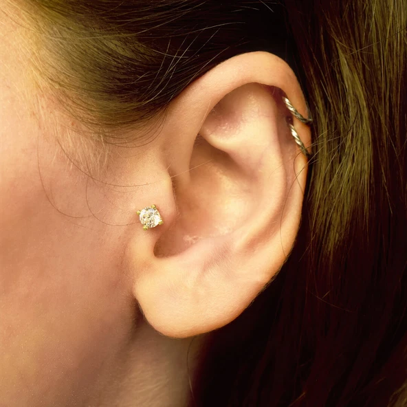 Tektaş Tragus Küpe ürün görseli 1