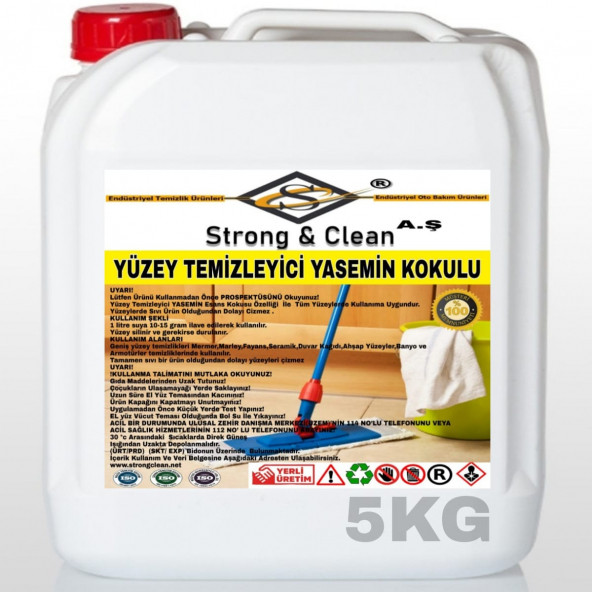 Yüzey Temizleyici Yasemin Kokulu 5kg ürün görseli 1