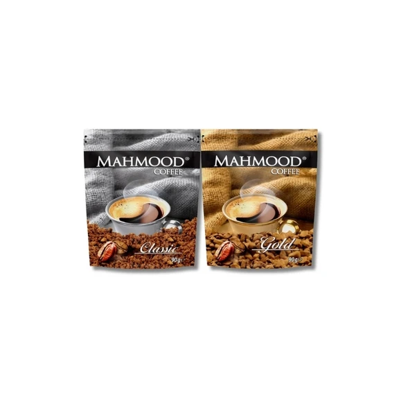 Mahmood Coffee Klasik ve Gold Granül Kahve 90 G x 2 li ürün görseli 1