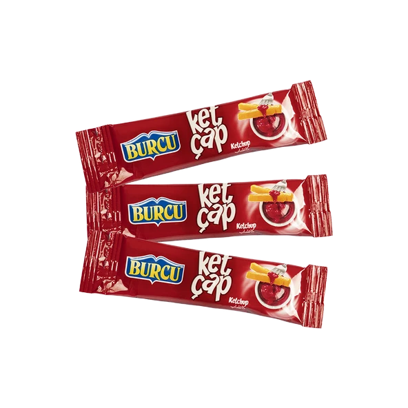 Burcu Ketçap Stick (Tek Kullanımlık) 9 Gr x 500 Adet ürün görseli 1