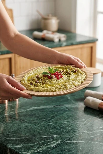 Bambum Crumble - Oval Tabak Büyük - Resim 3