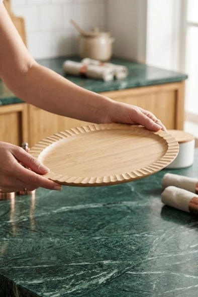 Bambum Crumble - Oval Tabak Büyük - Resim 2