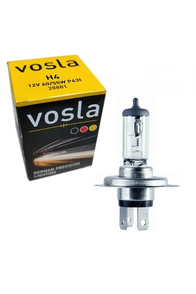 VOSLA 12V 60/55W H4 AMPÜL ürün görseli 1