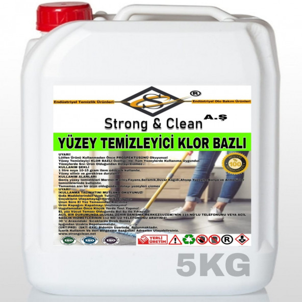 Yüzey Temizleyici Klor Bazlı 5KG ürün görseli 1