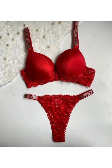 Love Secret TAŞLI DESTEKLİ SÜTYEN TAKIM ürün görseli 1