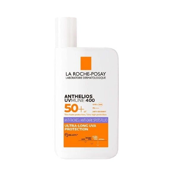 La Roche Posay ANTHELIOS UVMune 400 Anti-Dark Spots Fluid SPF50+ Yüz Güneş Kremi 50 ml ürün görseli 1