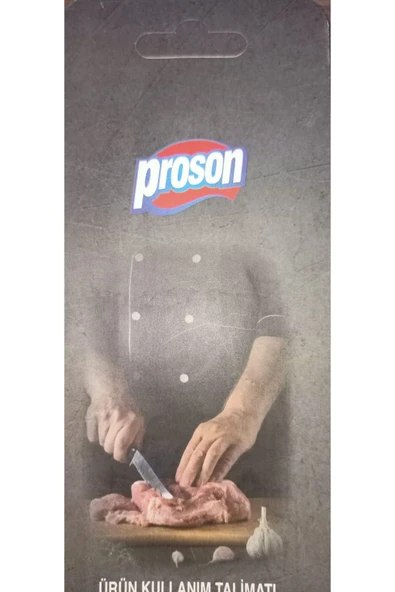 Proson Et Bıçağı 33 Cm (SİYAH) - Resim 2