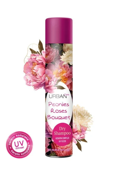 Urban Peonies Roses Bouquet Hacimlendirici Kuru Şampuan 200ml ürün görseli 1