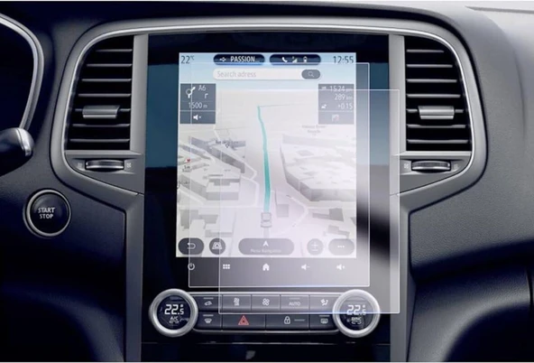 Navimex Tesla Multimedya ile Uyumlu 9H Nano Ekran Koruyucu(200MMx190MM) ürün görseli 1