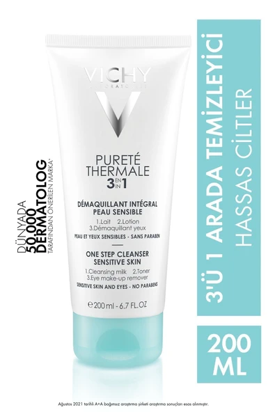 Vichy Purete Thermale 3-1 Arada Temizleyici 200 ml ürün görseli 1