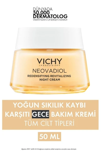 Vichy Neovadiol Peri-Menopause Gece Bakım Kremi 50 ml ürün görseli 1