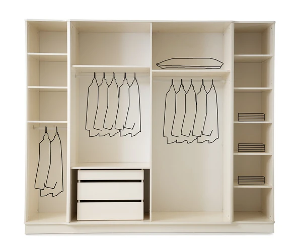 MİLANO MDF 6 KAPILI DOLAP - Resim 4