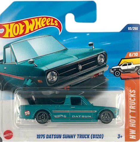 Hot Wheels Tekli Arabalar 1975 Datsun Sunny Truck (B120) HYX36 (HW Hot Truck) ürün görseli 1
