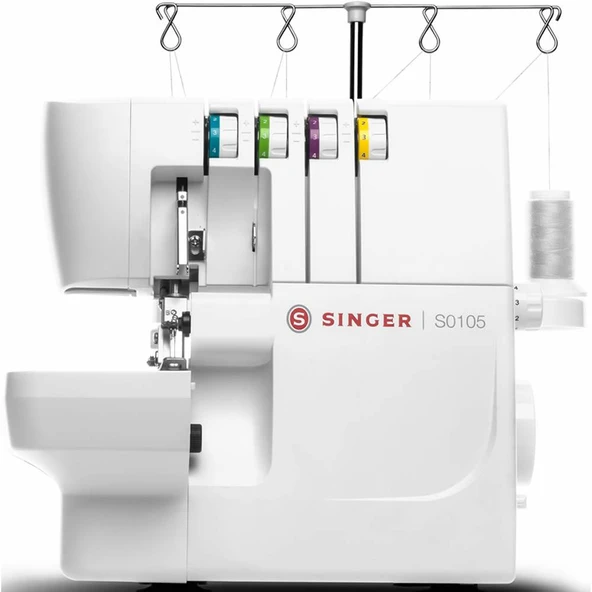 Singer S0105 Overlok Makinesi - Beyaz ürün görseli 1