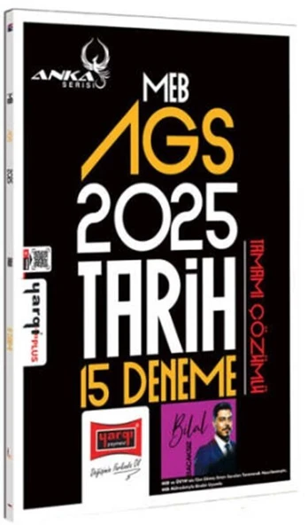 2025 MEB AGS Anka Serisi Tarih Tamamı Çözümlü 15 Deneme Yargı Yayınları ürün görseli 1