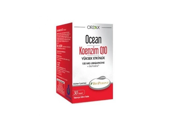 Ocean Koenzim Q10 100 mg 30 Kapsül ürün görseli 1
