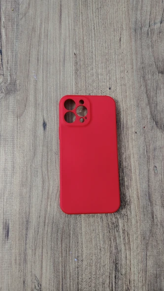 İPHONE 13 PRO MAX KILIF ÇAPKIN KIRMIZI ürün görseli 1