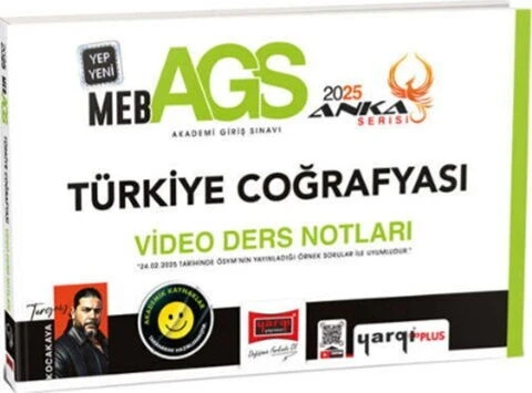 2025 MEB AGS Anka Serisi Türkiye Coğrafyası Video Ders Notları Yargı Yayınları ürün görseli 1