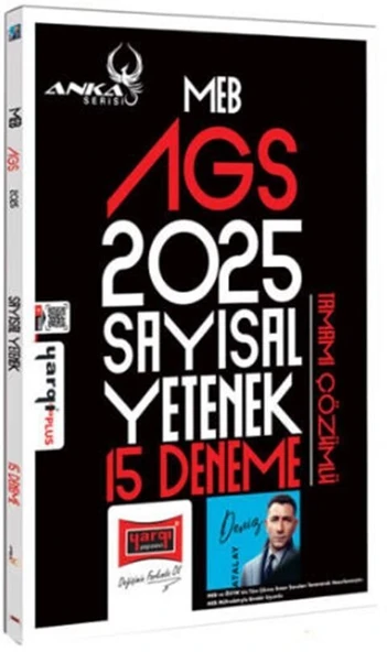 2025 MEB AGS Anka Serisi Sayısal Yetenek Tamamı Çözümlü 15 Deneme Yargı Yayınları ürün görseli 1