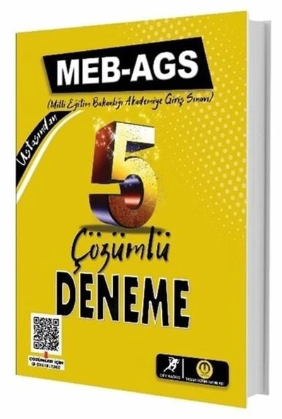 2025 MEB AGS 5 Çözümlü Güncel Deneme Tasarı Eğitim Yayınları ürün görseli 1