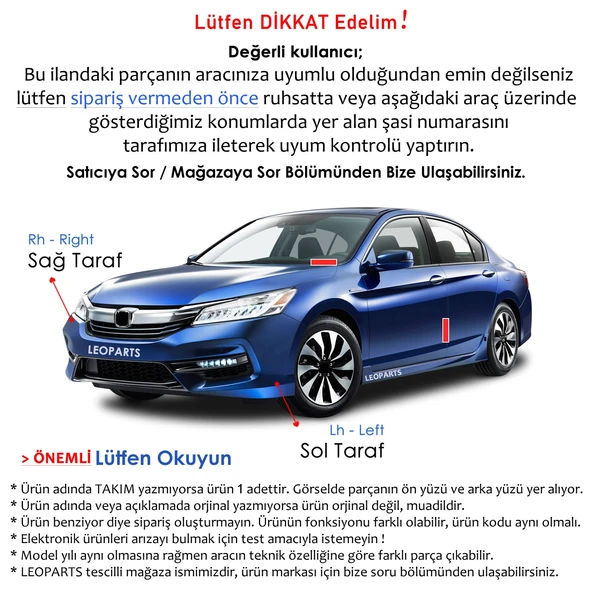 Leoparts Kia Bongo Sis Lambası Sol 2004-2012 92201-4E001 - Resim 3