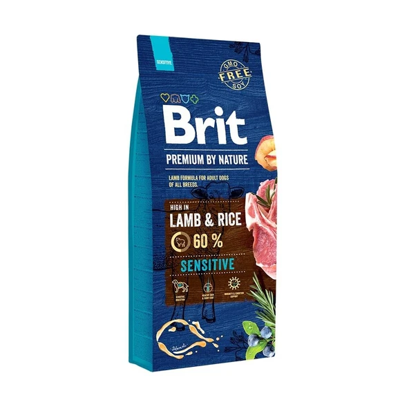 Brit Premium Kuzulu Hassas Yetişkin Köpek Maması 15 Kg ürün görseli 1