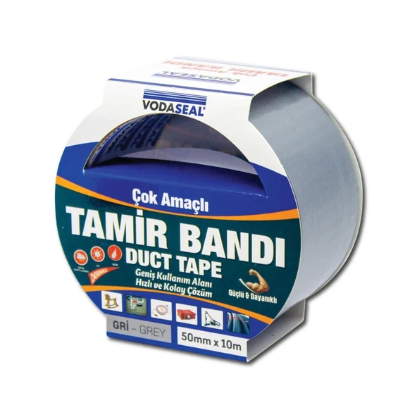 Vodaseal Duct Tape Çok Amaçlı Tamir Bandı 50mmx10mt ürün görseli 1