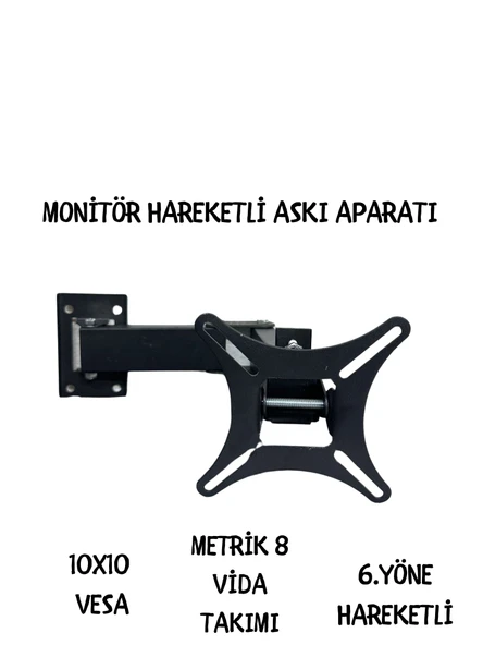 TECHCG Onvo Ov24101 24'' 60 Ekran Hd Ready Led Tv Hareketli Askı Aparatı ürün görseli 1