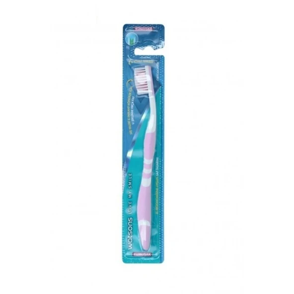 Watsons Medium-3'lü Diş Fırçası-agız Başlığı Hediyeli- 3 Adet ürün görseli 1