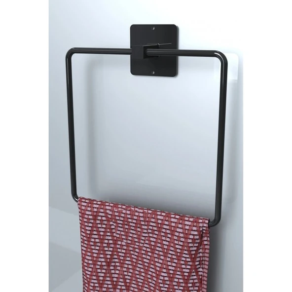 Yapışkanlı Mutfak - Banyo Kare Havluluk ürün görseli 1
