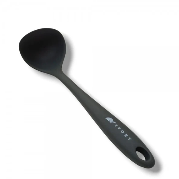 İvory silikon kepçe GRİ (28cm) 1 ADET ürün görseli 1