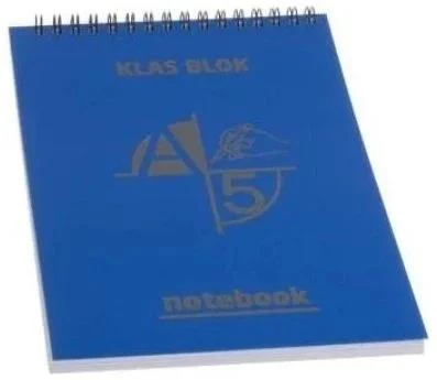 KLAS BLOKNOT A5 CIZGILI SPIRALLI PP 72 YAPRAK ürün görseli 1