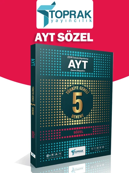 Toprak AYT 5'li Sözel Deneme ürün görseli 1